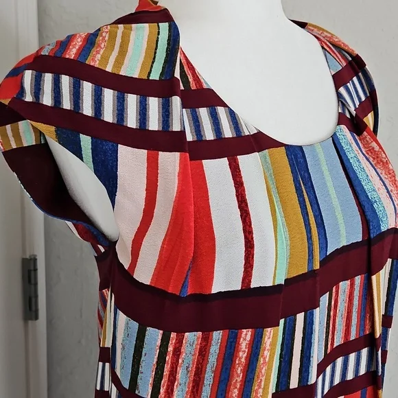 MAEVE Au Revoir Geometric Design Dress, size 0 - Picture 6 of 15